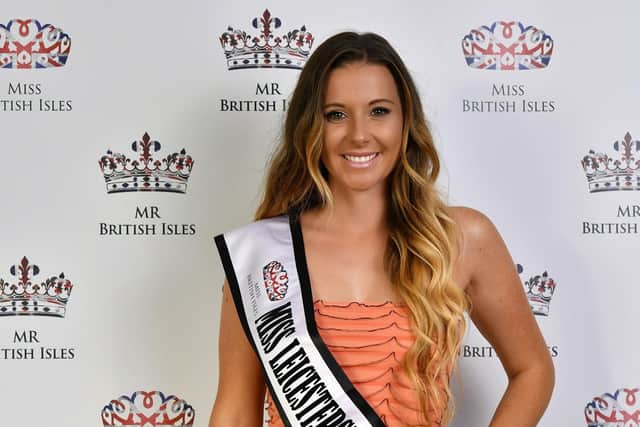 Jade Blocksidge, who was third in Miss British Isles 2022