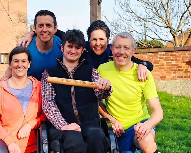 From left: Emma Rudkin, James Bentley, Will Rudkin, Liz Collingham and Karl Donaghey