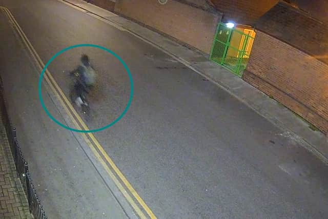 John Jessop caught on CCTV as he cycled to Clair's home
