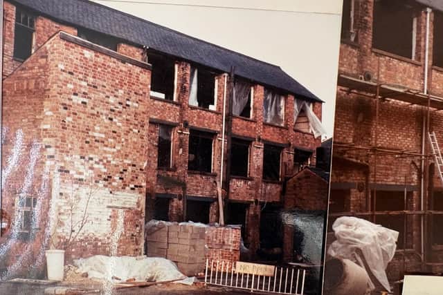 The derelict Melton building which was converted into Tubes Nightclub in the early 1980s