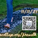 Firewalk fundraiser for Dove Cottage Day Hospice