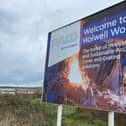 The entrance to Holwell Works, which closed in September after operating as an iron foundry since 1881