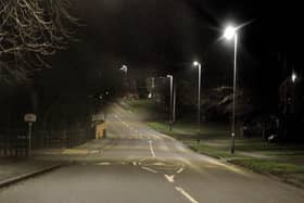 Street lighting in Melton Mowbray