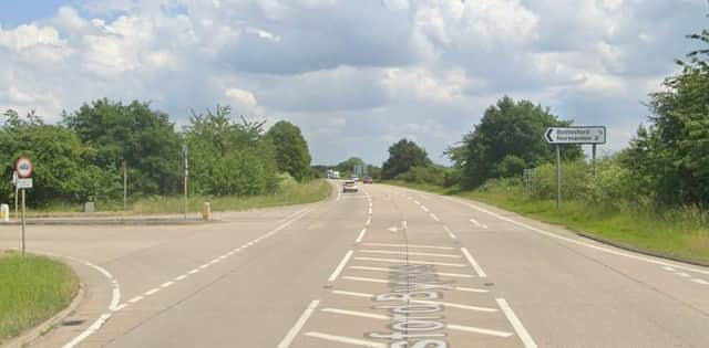 The Bottesford turn on the A52 where vehicle activated speed signs are to be installed
IMAGE Google StreetView
