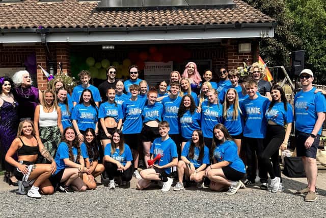 Cast members for Everybody’s Talking About Jamie, to be performed at Melton Theatre next week