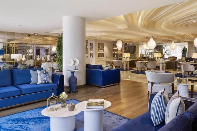 The reception area is stunning (photo: Matthew Shaw)