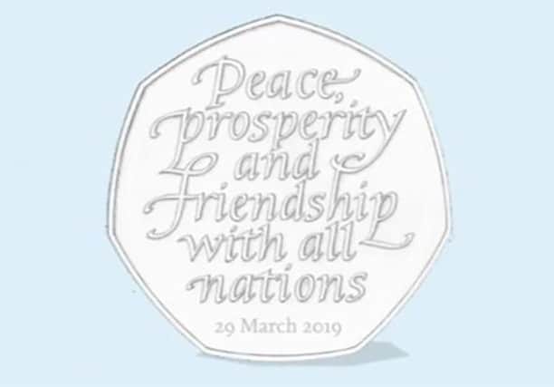 Author Sir Philip Pullman has called for a boycott over the Brexit 50p due to a 'grammatical error' (Photo: HM Treasury)