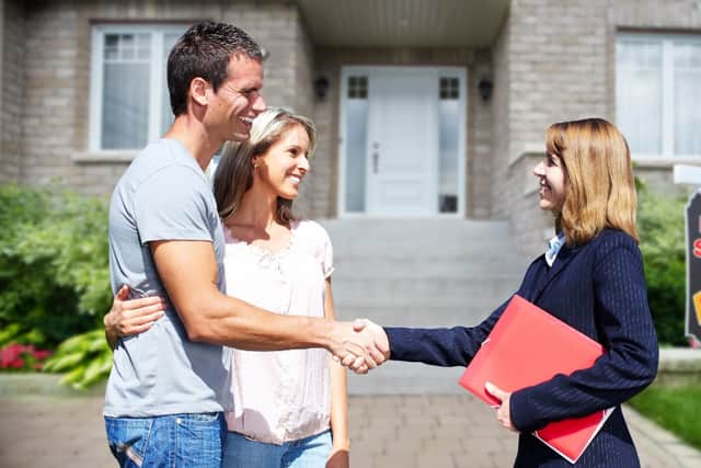 Surveyors consider the type of property at hand, what features the property has, alongside the average price of houses found in the local area. (Credit: Shutterstock)