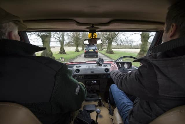 The four-wheel drive systems of the original car are all mechanically controlled while electronics take care of everything in the current model (Photo: Stuart Collins)