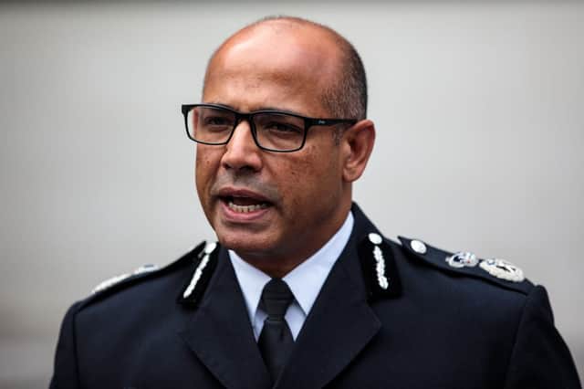 Neil Basu issued a message to his fellow officers to "stand up to racism" (Photo: Jack Taylor/Getty Images)