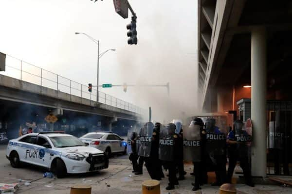 Some 50 years after the riots of 1967, Miami is once again seeing unrest following the death of George Floyd in Minneapolis (Photo: Cliff Hawkins/Getty Images)