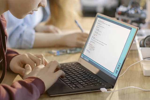 Children from disadvantaged families throughout England will be provided with six months free internet access, in order to help with online learning during the coronavirus pandemic (Photo: Shutterstock)