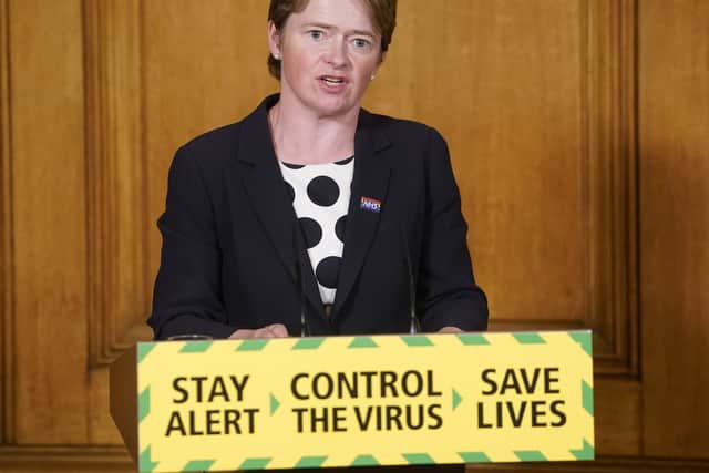 Harding runs England’s heavily criticised NHS Test and Trace system (Photo: PA)