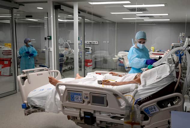 The drug commonly used to treat gout could be useful in the fight against Covid-19 (Photo: OSCAR DEL POZO/AFP via Getty Images)