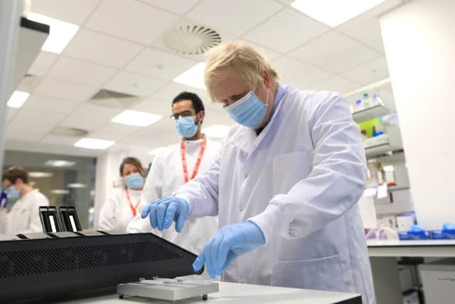 Prime Minister Boris Johnson is to receive his first coronavirus vaccine dose today (Photo: Shutterstock)