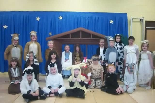 St Mary's Primary School's nativity 'Born in a Barn' PHOTO: Supplied