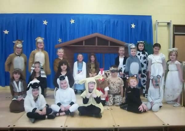 St Mary's Primary School's nativity 'Born in a Barn' PHOTO: Supplied