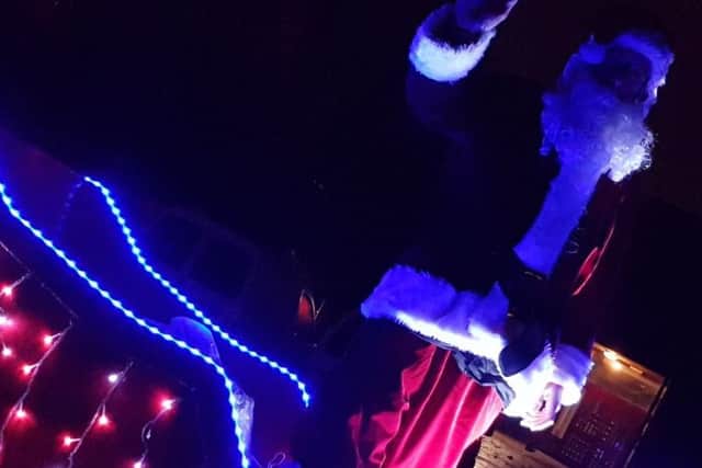 Melton Mowbray Round Table's Santa float PHOTO: Supplied