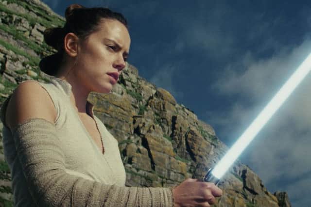 Daisy Ridley as Rey PHOTO: PA Photo/Film Frames Industrial Light & Magic/Lucasfilm Ltd