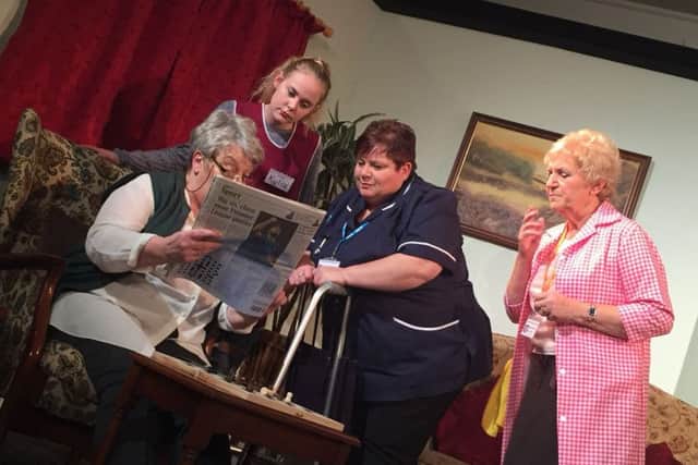 The cast - (Left to right): Margaret Young (Nora), Sammie Creed (Kylie) Donna Gunn (Fern) and Dorothy Surtees (Connie). Russell Webster (Adam) and Judith Latham (Gladys) also appeared in the production PHOTO: Supplied