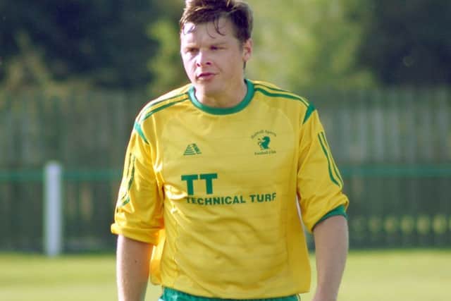 Holwell centre-half Rob Woodcock, badly missed at Dunkirk, returns for the visit of Radford on Saturday EMN-171213-103510002