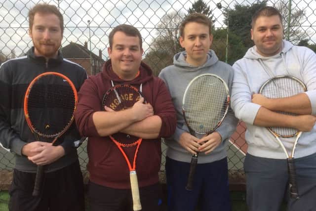 Hamilton's promotion-winning team of  Joe Jackson, Andy Douglas, Mike Crane and Andy Stevens EMN-171212-120719002