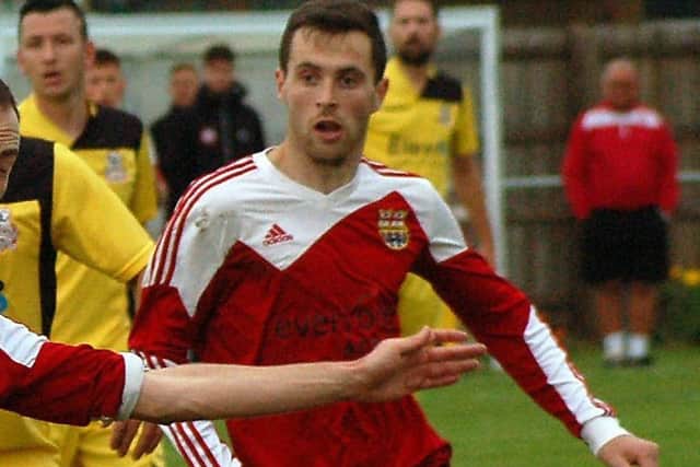 Zak Ginvert hit a first-half hat-trick at Oakham