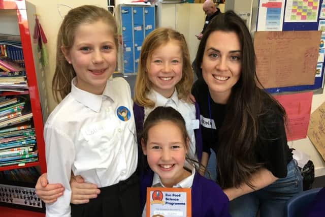 Sherard Primary School's pupils had fun doing the Ben's Beginners Programme PHOTO: Supplied