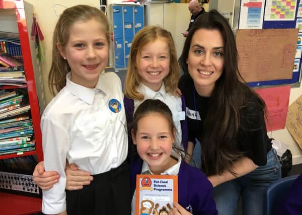Sherard Primary School's pupils had fun doing the Ben's Beginners Programme PHOTO: Supplied