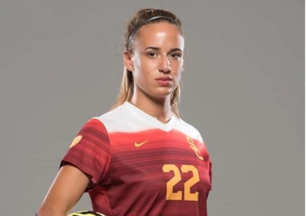 Ashleigh tops the fitness charts with the USC's women's soccer team EMN-171219-173419002