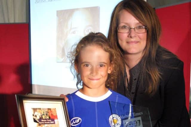 Ashleigh was Melton Times Junior Sportswoman of the Year 10 years ago in 2007 EMN-171219-174100002