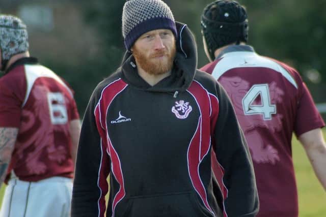 Melton RFC player-coach Gareth Collins will spend the rest of the season on the touchline as he continues his recovery from knee surgery EMN-171221-133051002