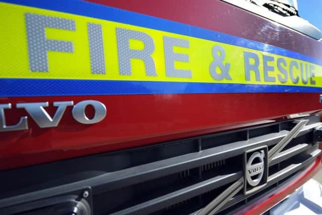 Fire services were called to the scene EMN-171222-111950001