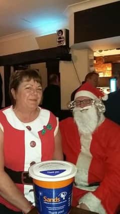 Tom Fairbrother dressed as Santa PHOTO: Supplied