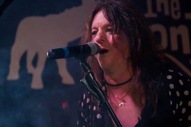 Jezz Brace, lead singer of Wellard Willy PHOTO: Karen Antclifffe