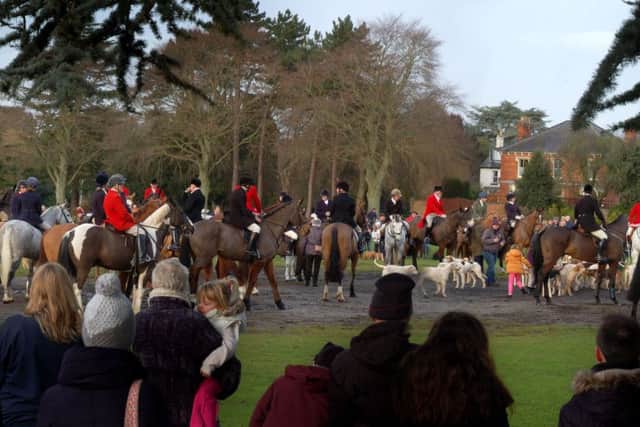 Play Close in Melton welcomed the Quorn Hunt this year on New Year's Day EMN-180201-085305001