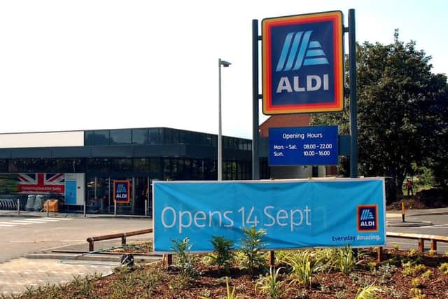 The Aldi store in Leicester Road, Melton PHOTO: Tim Williams