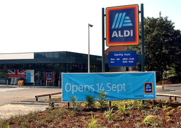 The Aldi store in Leicester Road, Melton PHOTO: Tim Williams