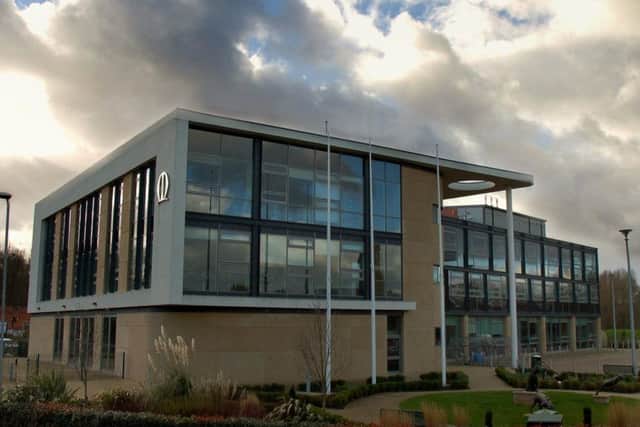 Melton Borough Council offices in Parkside, off Burton Street EMN-180401-153207001