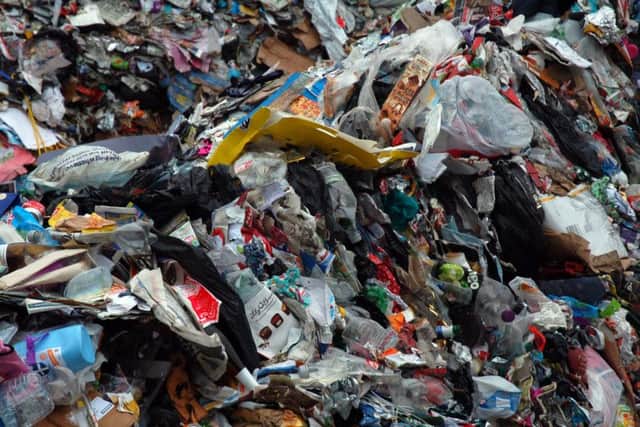 Some of the recyclable materials discarded by Melton residents over the festive season, at the Lake Terrace tip EMN-180801-171931001
