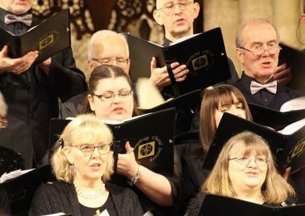Members of Melton Mowbray Choral Society perform a concert in St Mary's Church in the town in December
PHOTO TONY ROUS EMN-180901-102509001