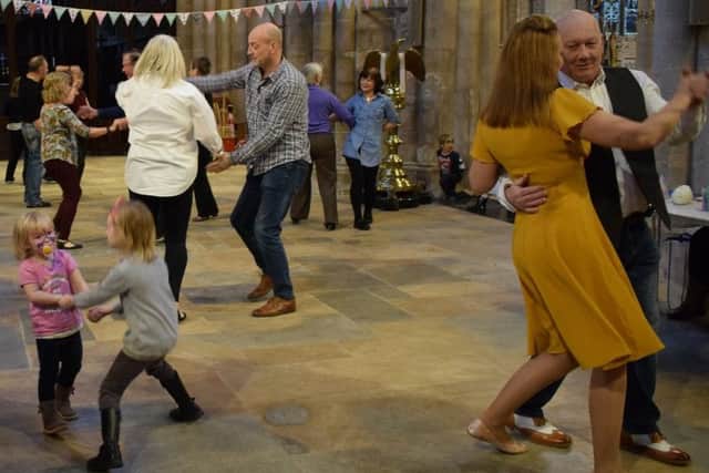 Children get up and boogie with members of Want2Dance PHOTO: Supplied