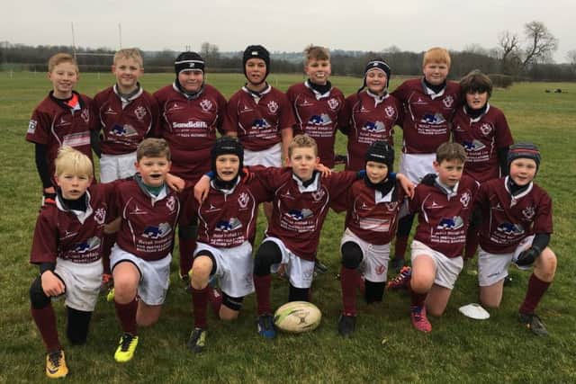 Melton RFC Under 12s EMN-180117-085854002