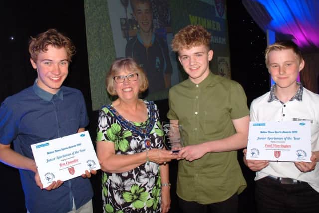 Junior Sportsman of the Year winner was swimmer Will Graham EMN-181101-163634002