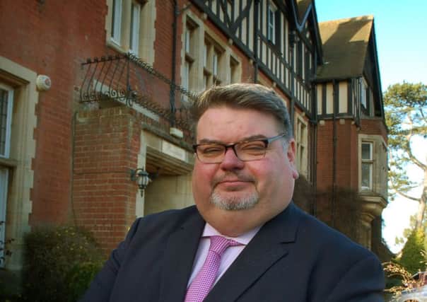 Barry Clark, new manager at Scalford Hall Hotel, near Melton EMN-180117-145321001
