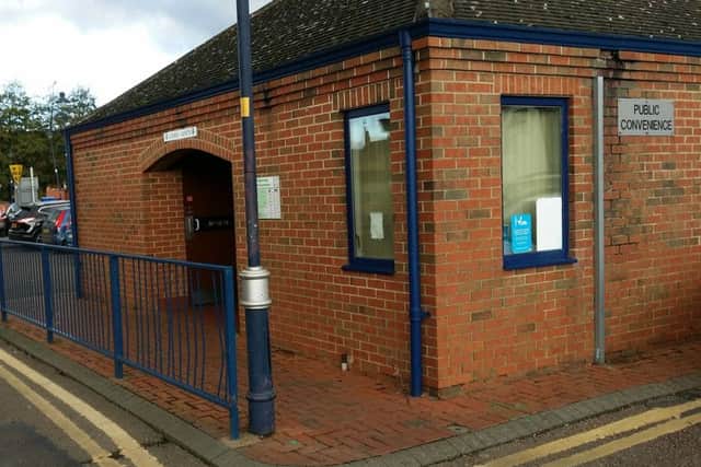 Public toilets in St Mary's Way in Melton which are set to be demolished to make way for upgraded new facilities EMN-180115-152411001
