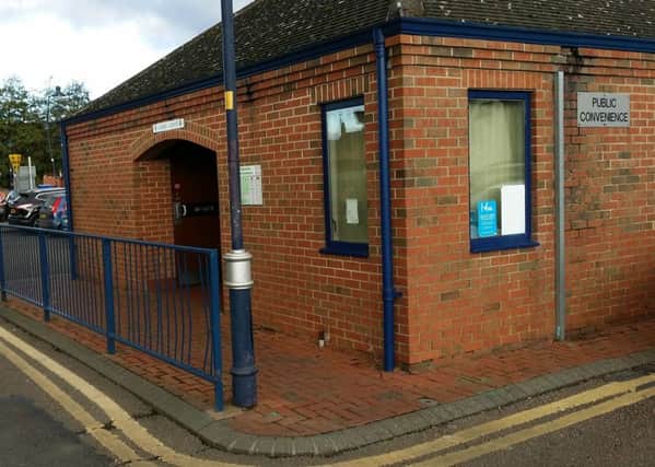 Public toilets in St Mary's Way in Melton which are set to be demolished to make way for upgraded new facilities EMN-180115-152411001