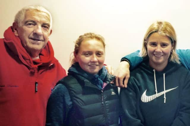 Coaches for the town's new tennis club, from left, Brent Horobin, Charlie Griffin, Di Burdett and Sam Dryell. EMN-180116-114509002
