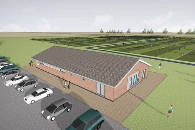 How the new clubhouse will look on completion EMN-180118-145249002