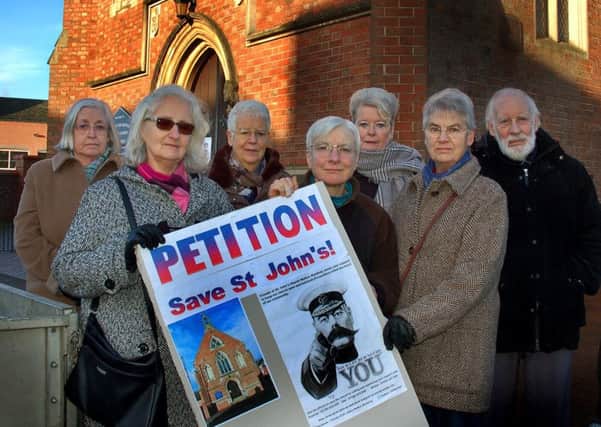 Worshippers who have launched a campaign to save St John the Baptist Roman Catholic Church in Melton from closure EMN-180122-130329001